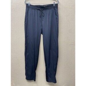 Lululemon Black Great Wall Lined Drawstring Track Active SweatPants Mens Large